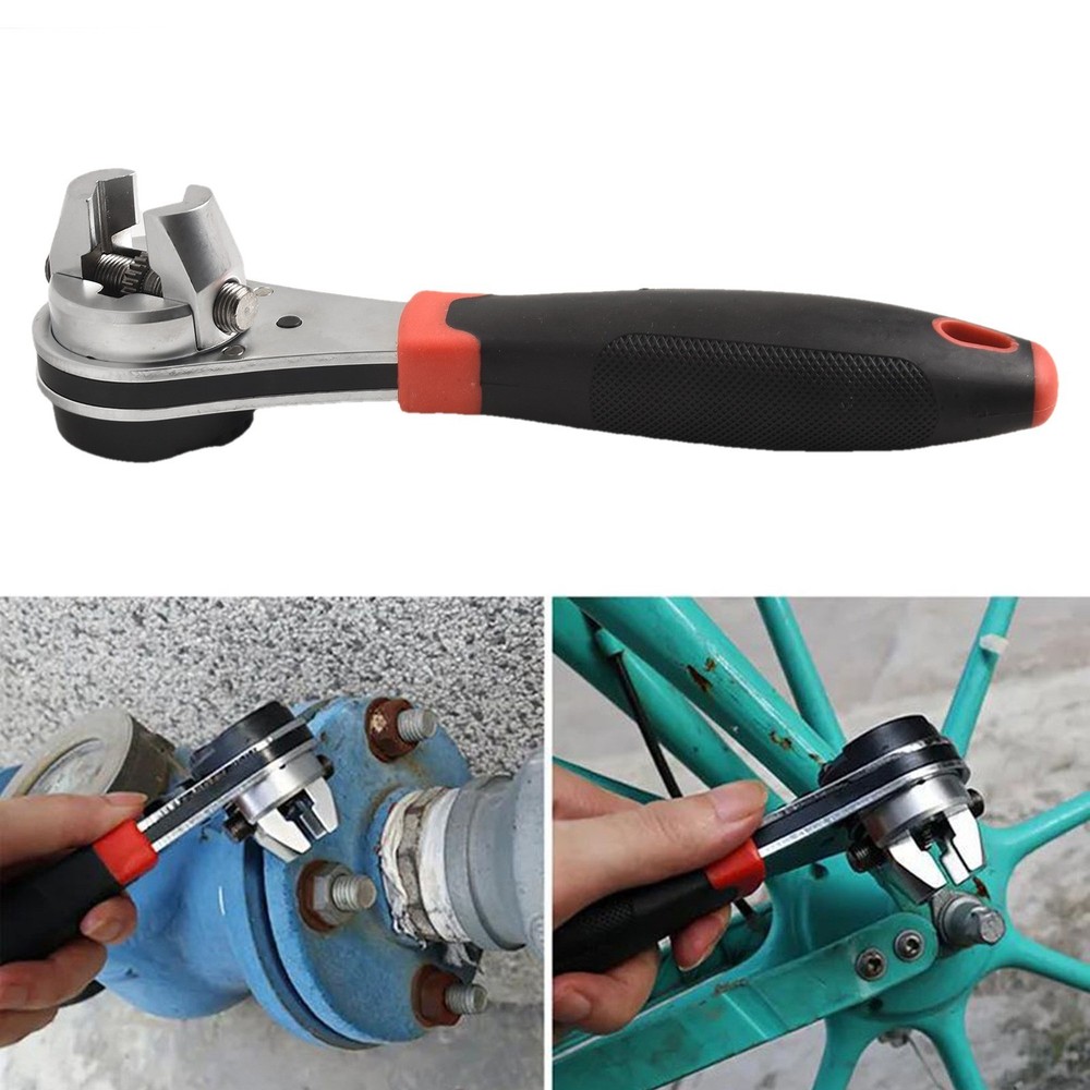 Adjustable Wrench Hand Tool Adjustable Wrench Nuts And Bolts Package Content