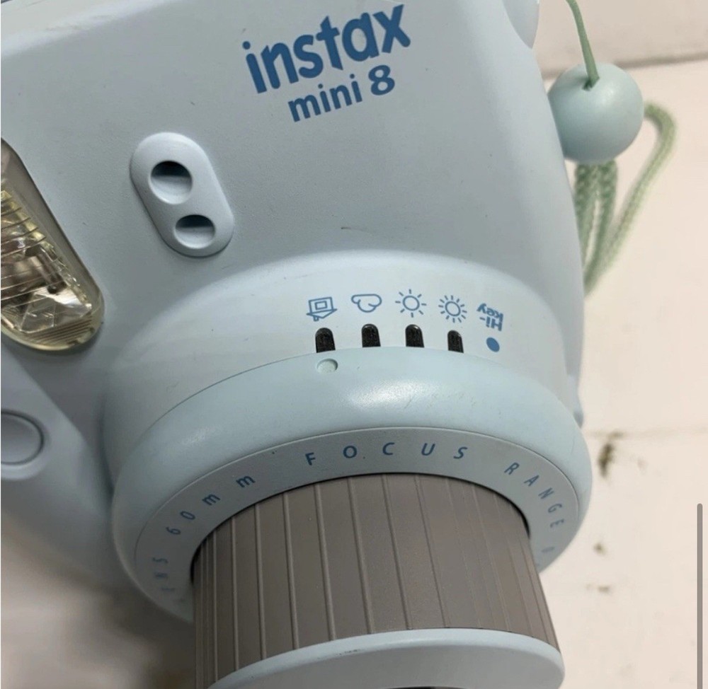 Fujifilm Instax Mini & Camera - Light Blue