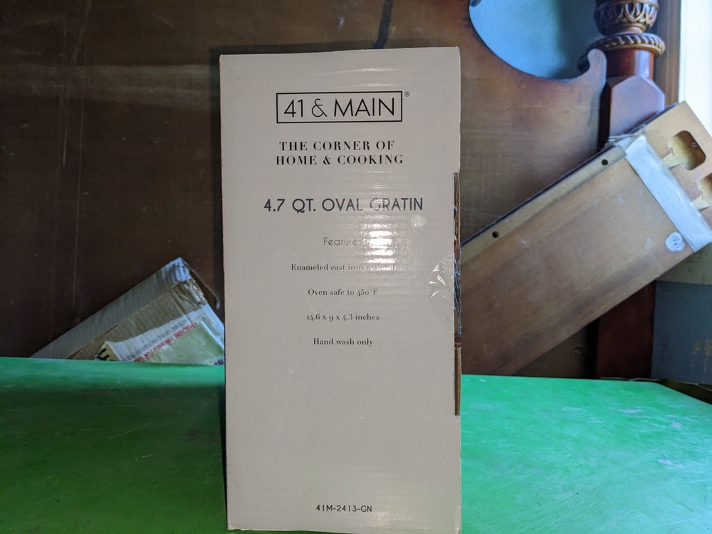 41 & MAIN 47. QT OVAL GRATIN