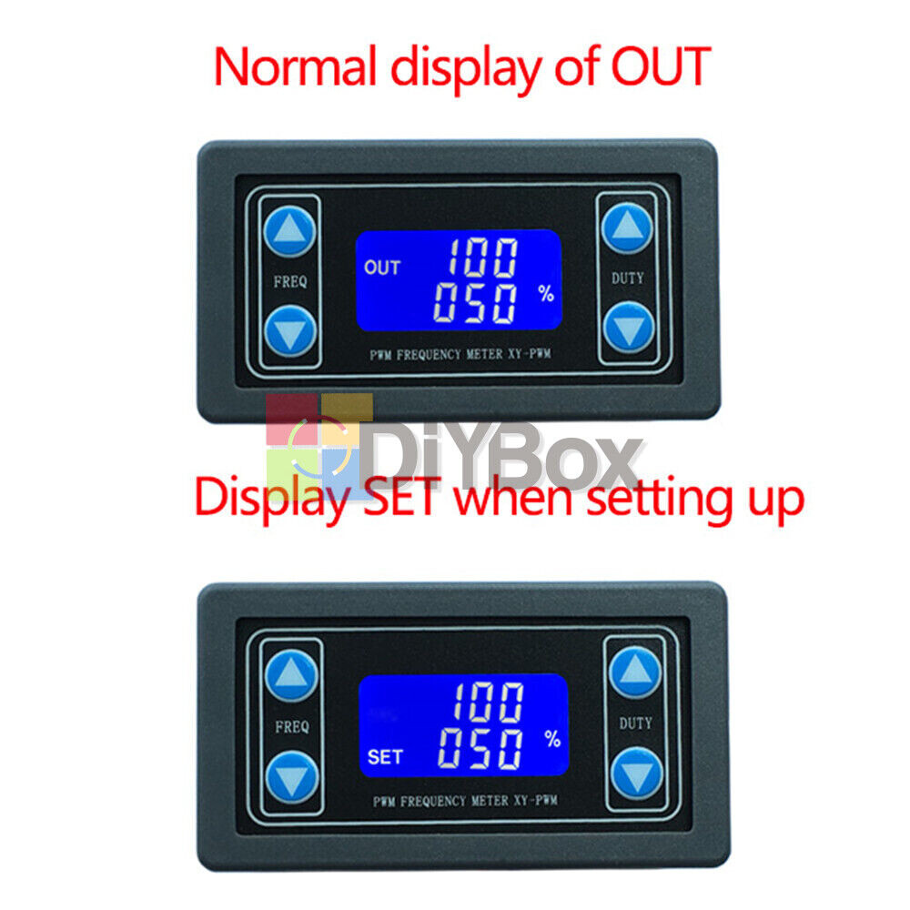 newPWM Pulse Frequency Duty Cycle Square Wave Adjustable Module Signal Generator