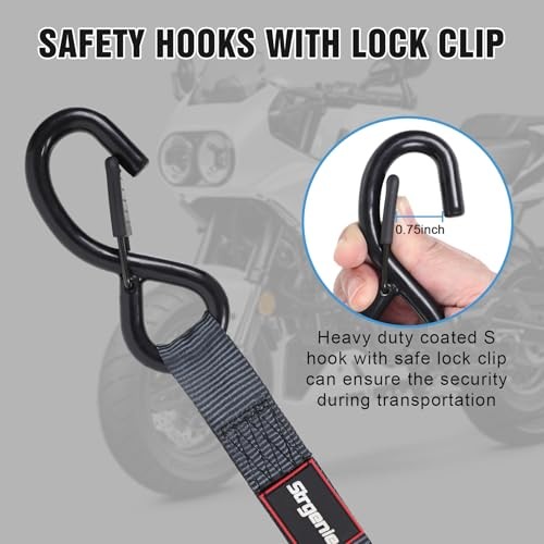 Retractable Ratchet Straps12FT Automatic Ratchet Tie Down Straps Self