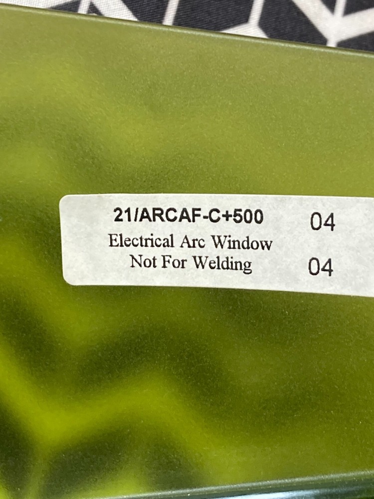 Oberon 21/ARCAF-C+500 Electrical Arc Faceshield Green Hard hat