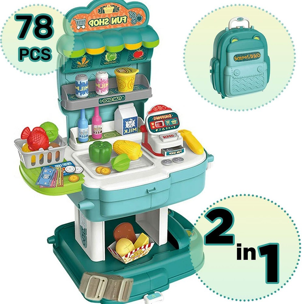 Backpack Store Toy Set