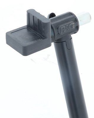 R&G Paddock Stand Elevation Rubber Cups Black (Front/Rear Pair) Universal