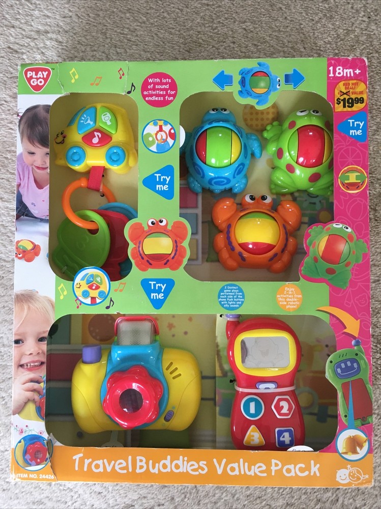 Play Go Travel Buddies Value Pack NIB