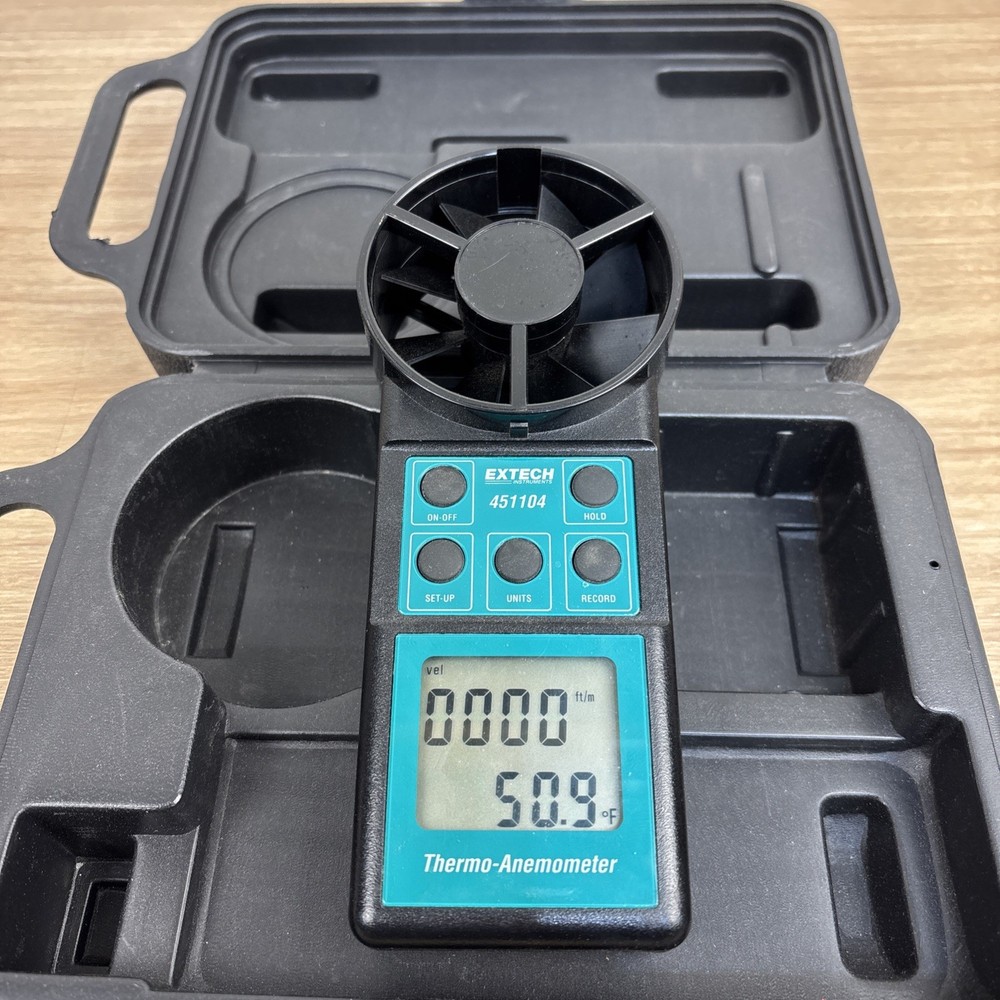 Thermo-Anemometer By Extech model 451104