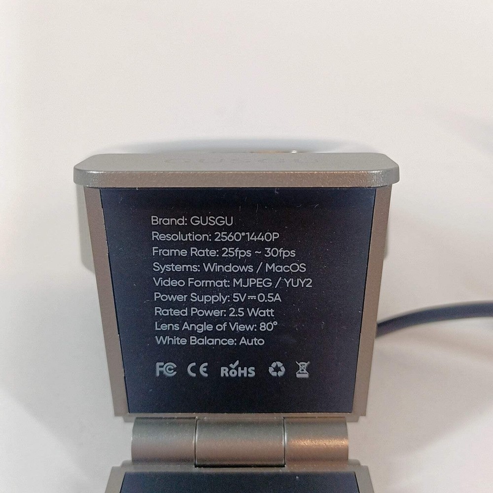 Gusgu G910 Webcam with light