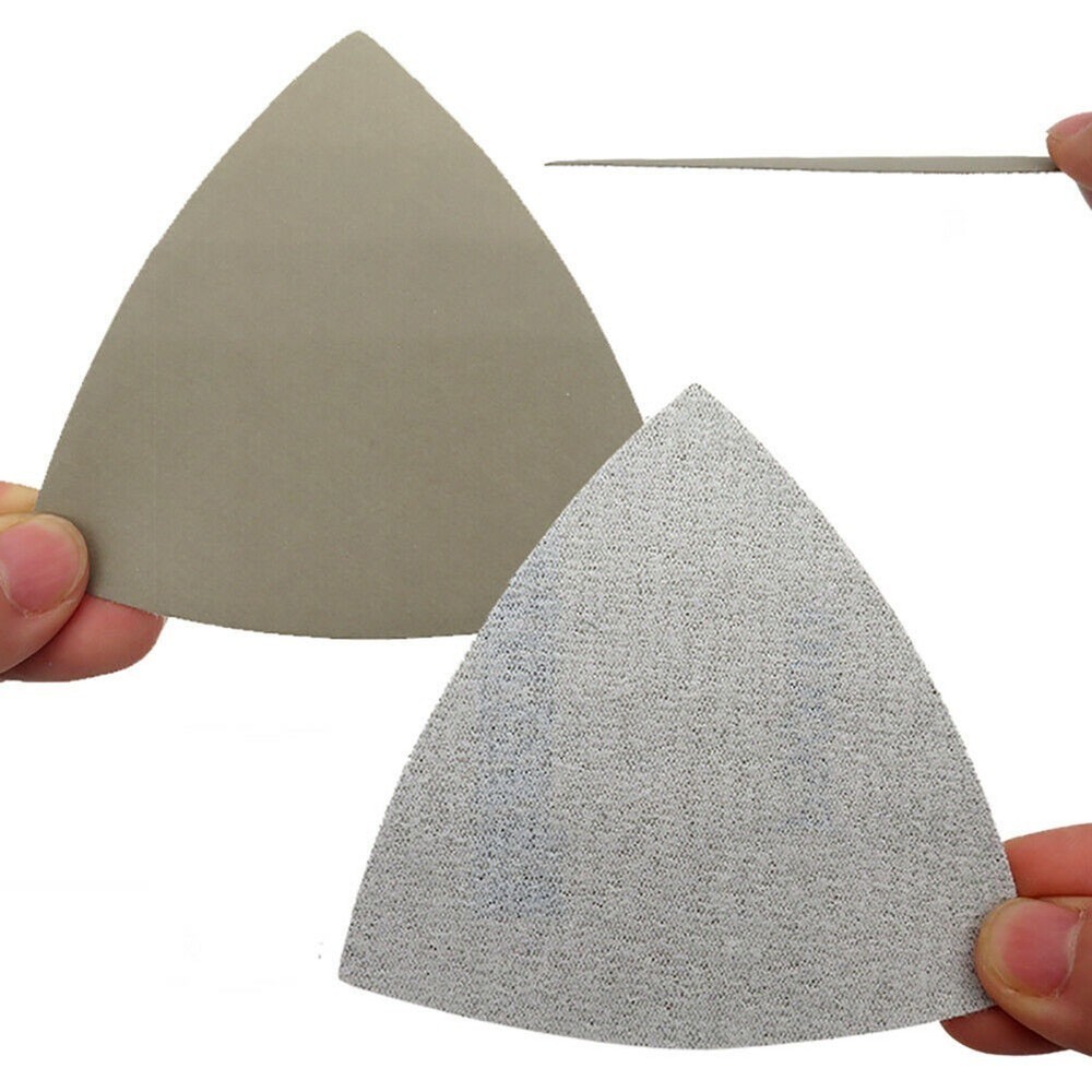 50x 90mm Triangle Sanding Sheets Sandpaper Set 800 1000 1500 2000 5000 Grit
