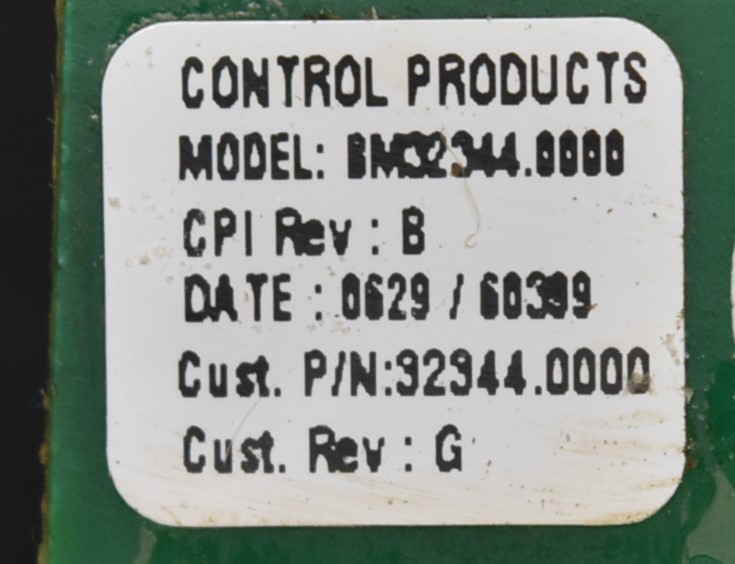 Bunn 32344.0000 Control Board Assembly