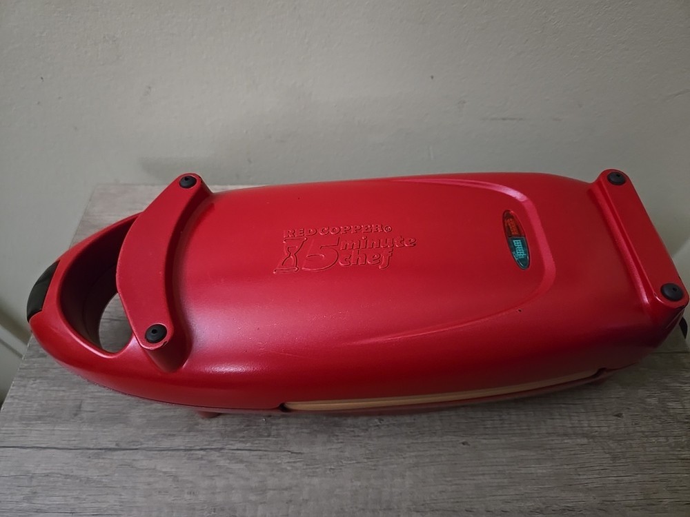 Copper Red 5 Minute Chef Ceramic Nonstick Omelet Snack Maker