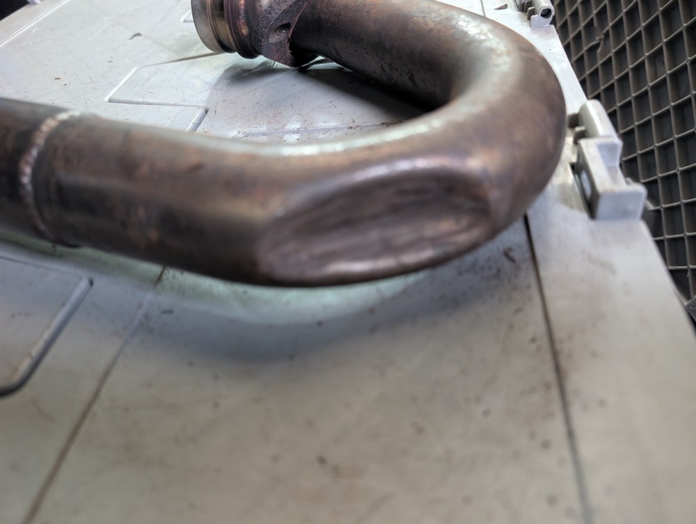 Yamaha Wr450f 2002 Exhaust Header Downpipe Header Pipe #W