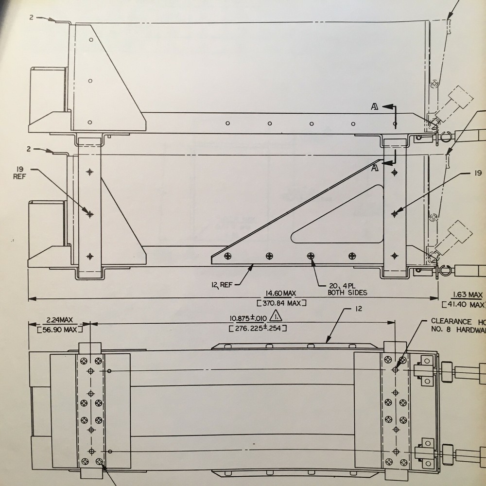 Bendix TRS-42A Transponder System install manual, covers TR-421B & CD-422B