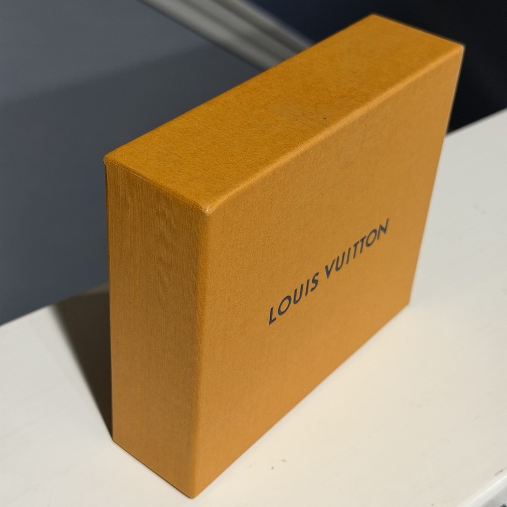 Authentic Louis Vuitton Orange Empty Gift Box 5.75"x5" EUC!