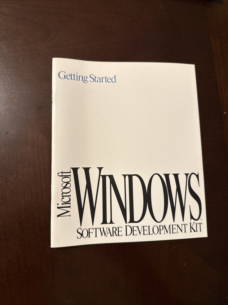 Microsoft Windows SDK Manual Set – Programming Tools, Setup, Profiler, Guide