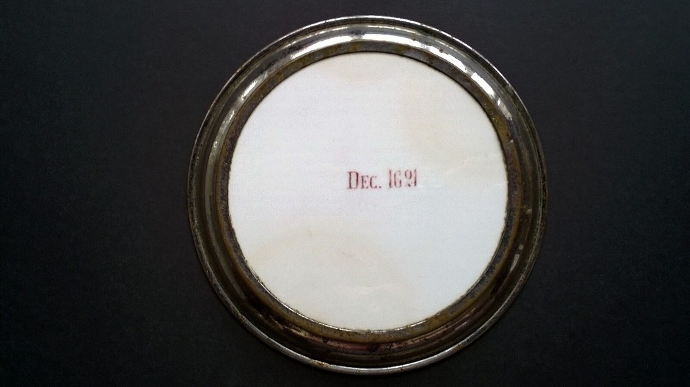 Vintage decorative plate presumably XVII cent.