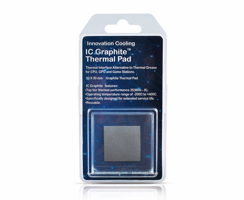 Graphite Thermal Pad – Permanent Replacement for Thermal Paste/Grease (30 X 3...