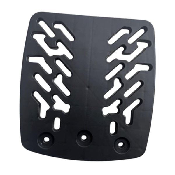 Motorcycle Rear Tail Box Base Plate Fixing Part Shock Absorption Replacement