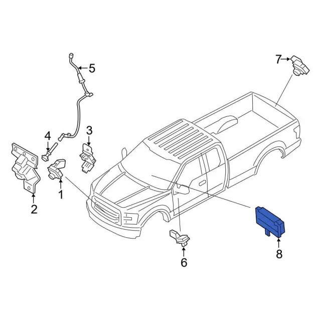 Genuine Ford Control Module GL3Z-19H405-D