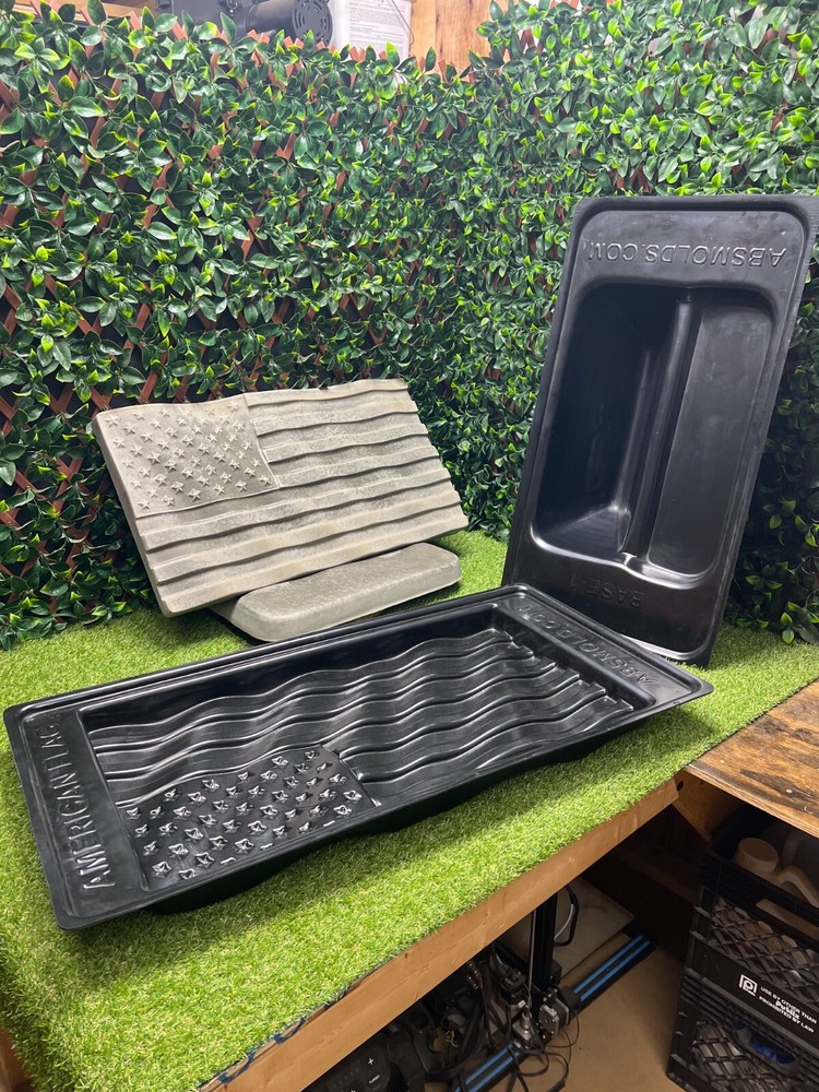 American Flag Concrete Mold Set