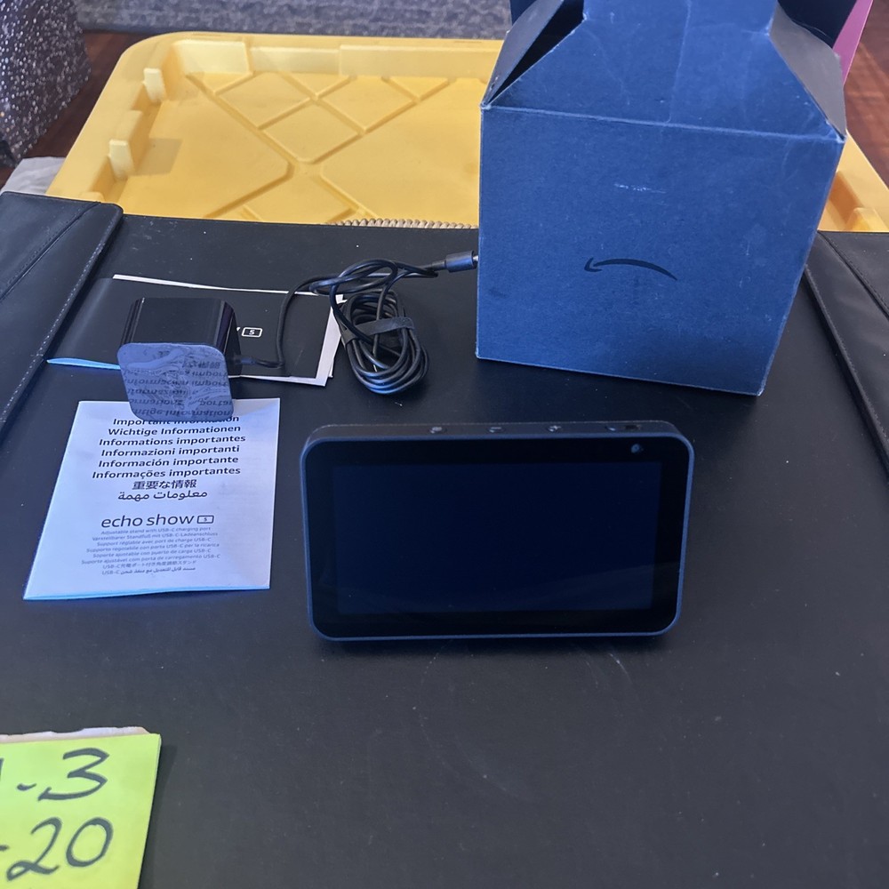 Amazon Echo Show 5 Smart Speaker Charcoal Black ❤️ Open Box