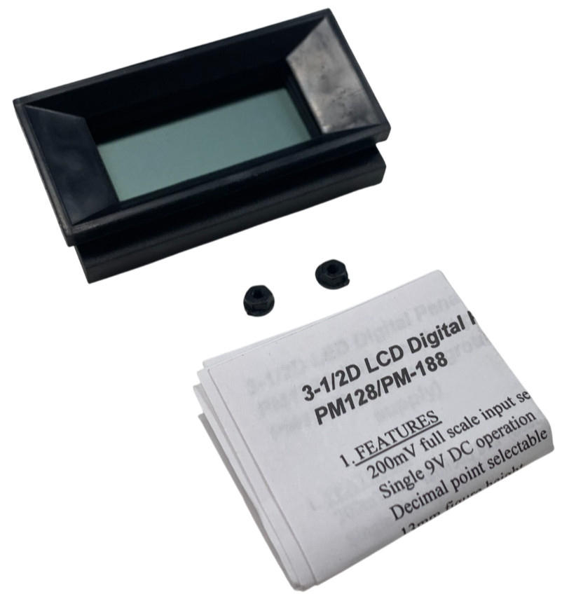 C+C / ITC PM-128 Universal Digital Panel Meter LCD LED Display 3.5"0-500V