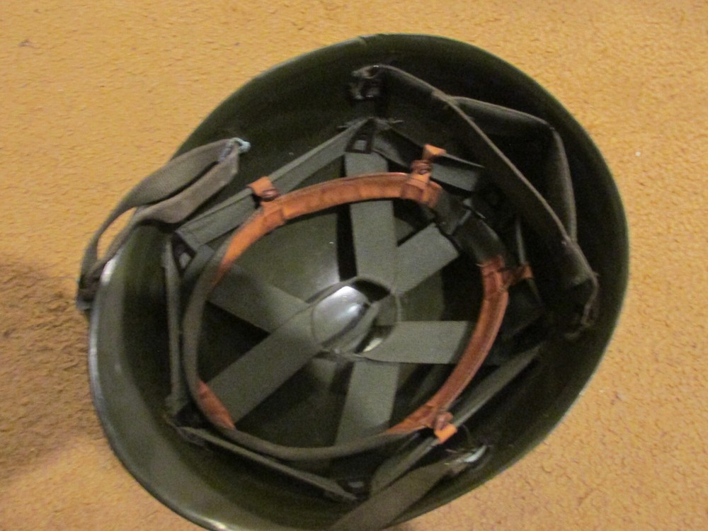 Belgian M1 helmet and liner