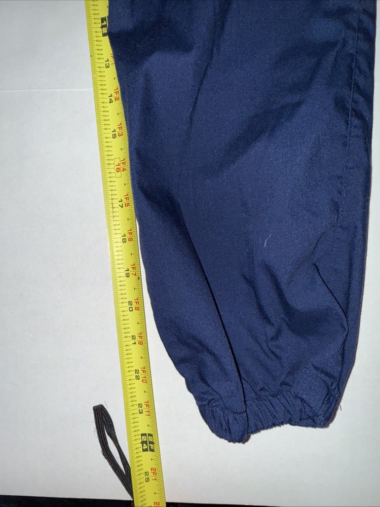 MedGear Scrub Pants Women's Small Blue Elastic Drawstring