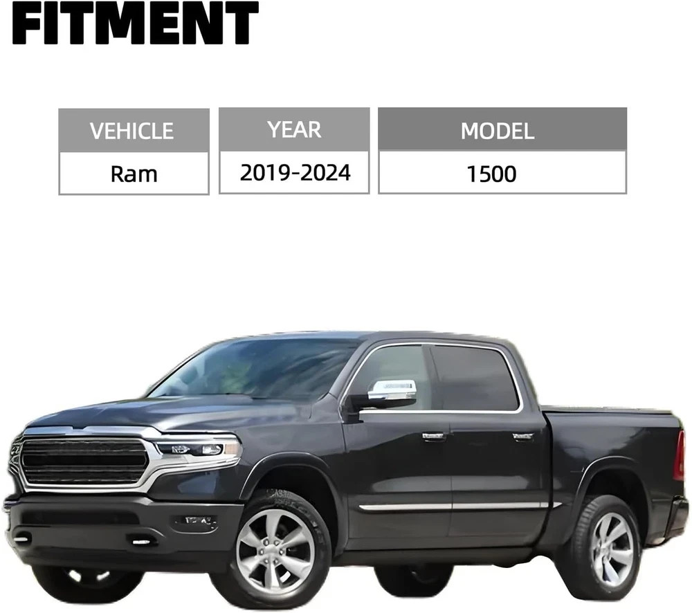 Front Tow Hooks Right & Left with Bushing with 2019-2024 RAM 1500