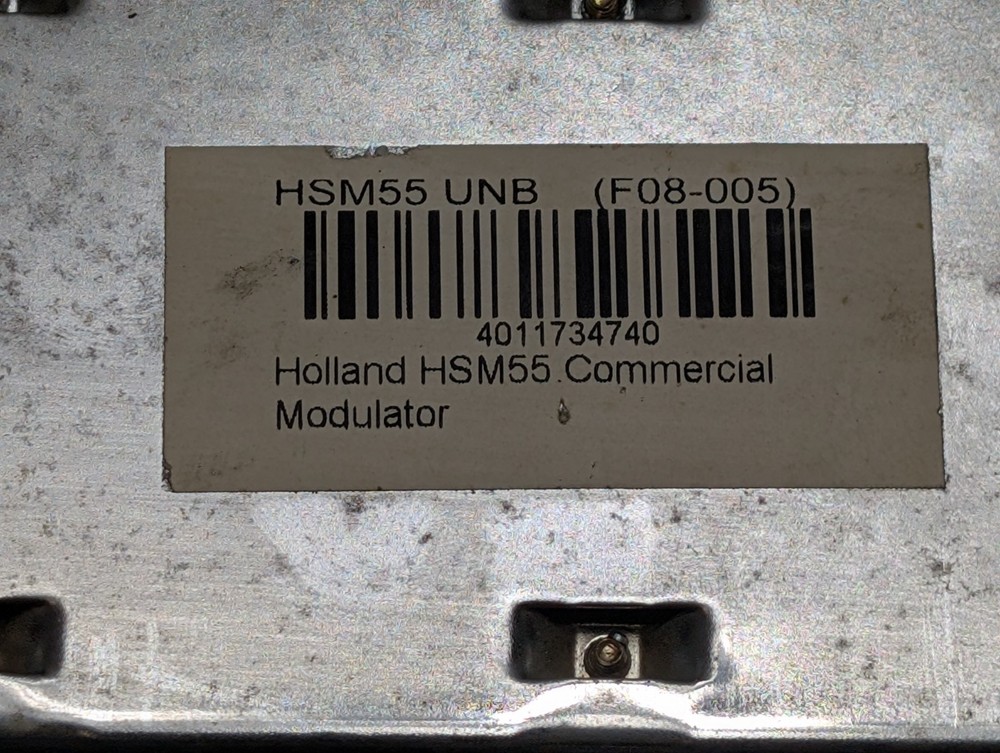 HOLLAND ELECTRONICS MODEL HSM55 COMMERCIAL MODULATOR