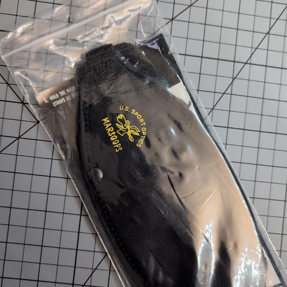 Trident Marsoops Floating Mask Strap Cover Black