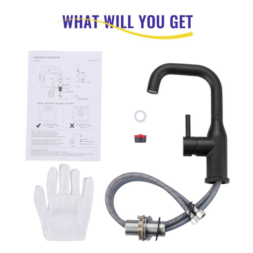 Single Handle Bar Faucet Deckplate Not Included