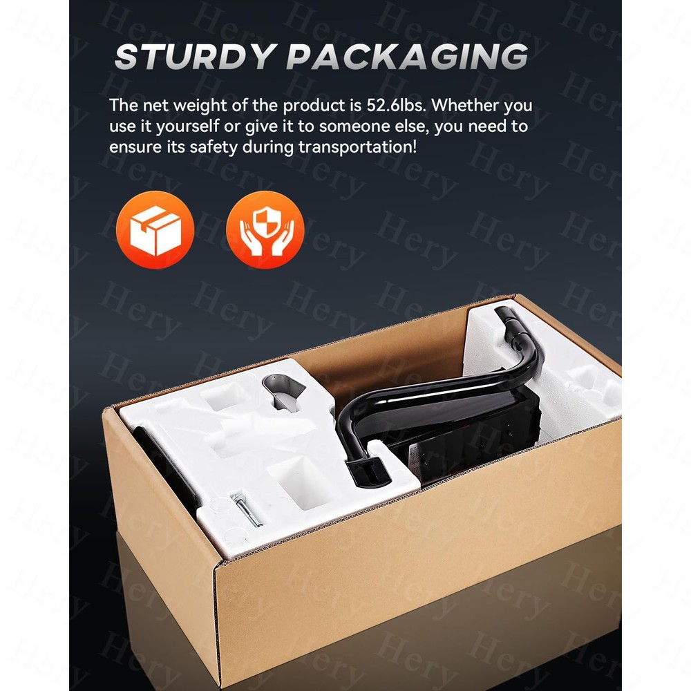 26" Lift 12000 lb Heavy-Duty Trailer Jack Weld-on Drop Leg Square Sidewind Stand