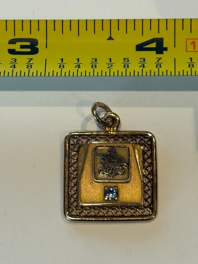 VINTAGE ANHEUSER BUSCH DIAMOND CHARM