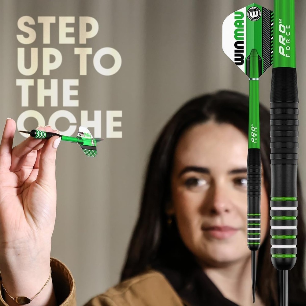 Darts - Masters Pro Premium Bristle Dartboard Set - Includes Dart Board, Darts,