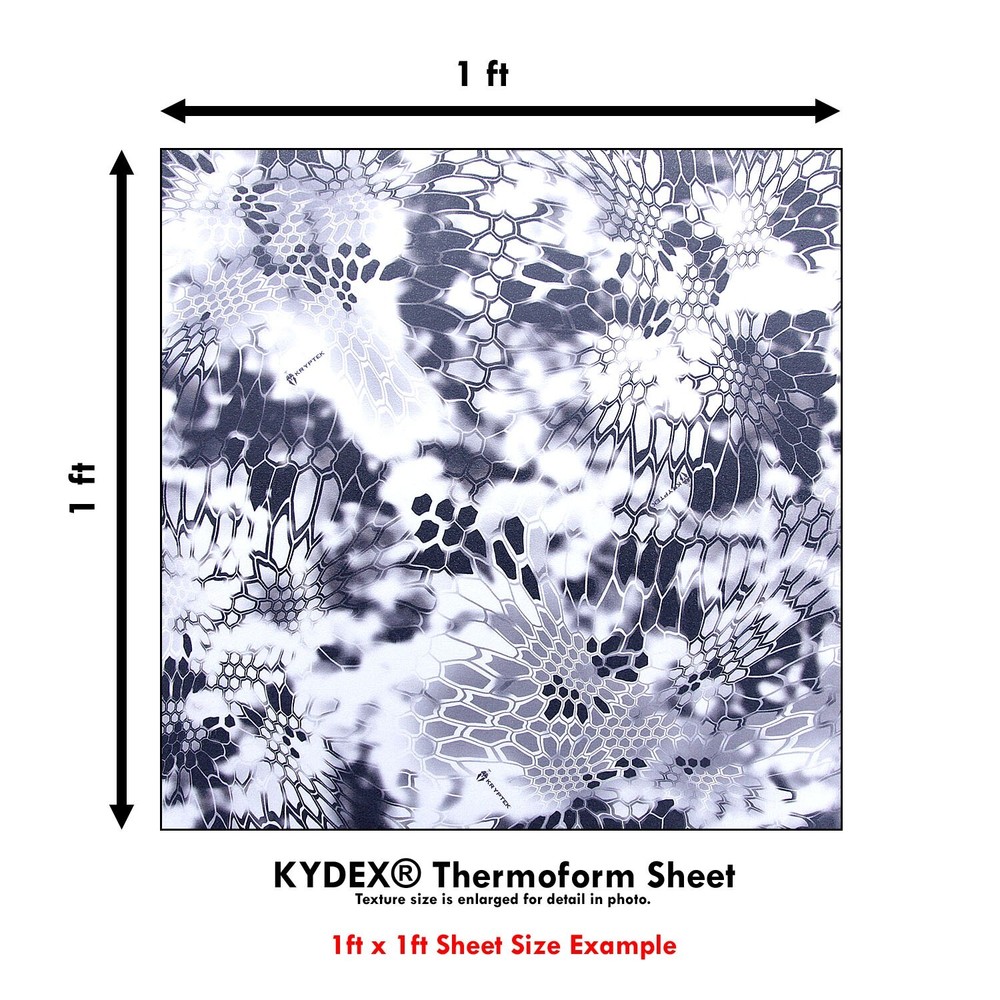 Kryptek® Camo - Infused KYDEX® Sheet (Standard and Micro Patterns)