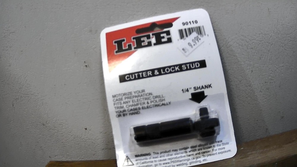 Lee cutter and lock stud 1/4" stud