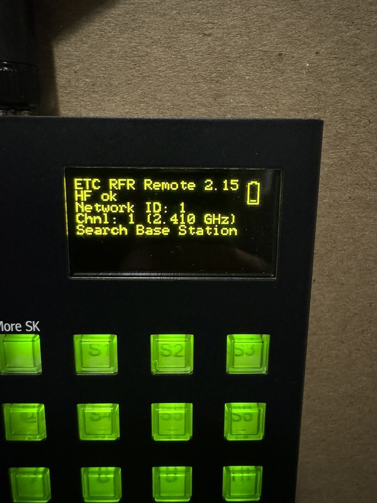 ETC NET 3 Radio Focus Remote Wireless Handheld Transmitter