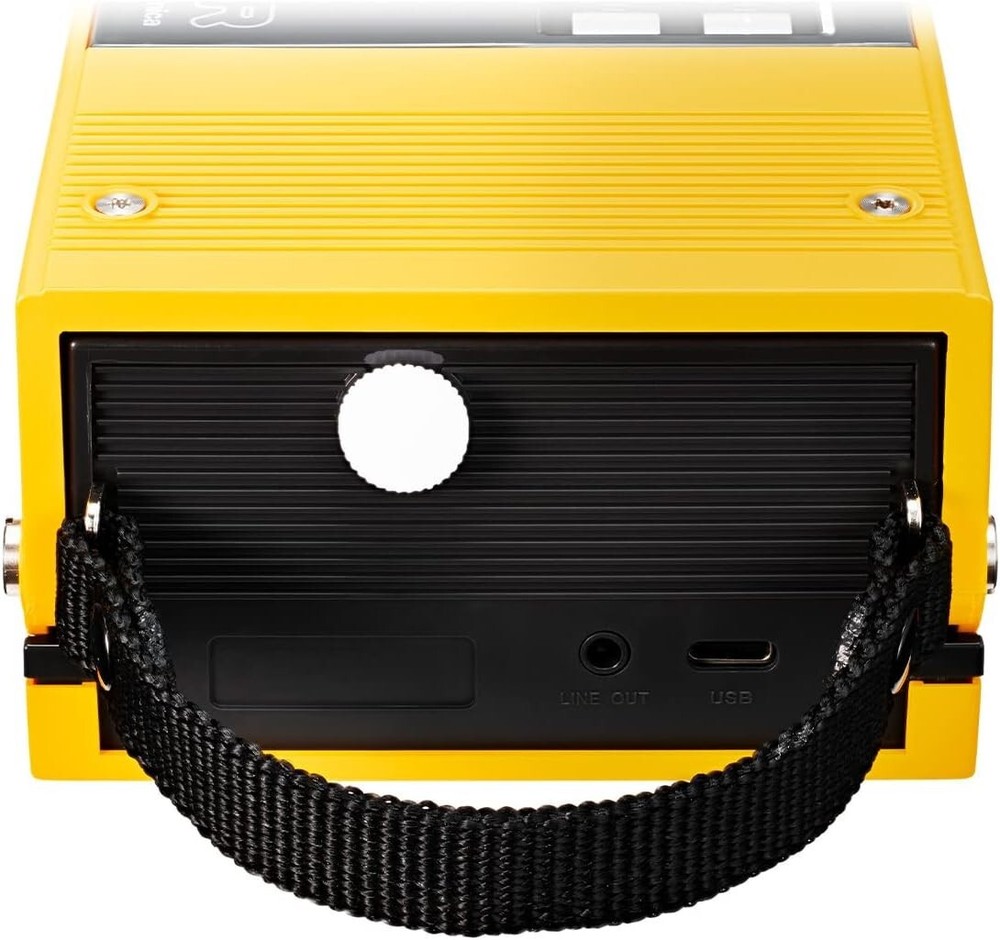 Audio Technica Sound Burger Portable Bluetooth Turntable (Yellow)