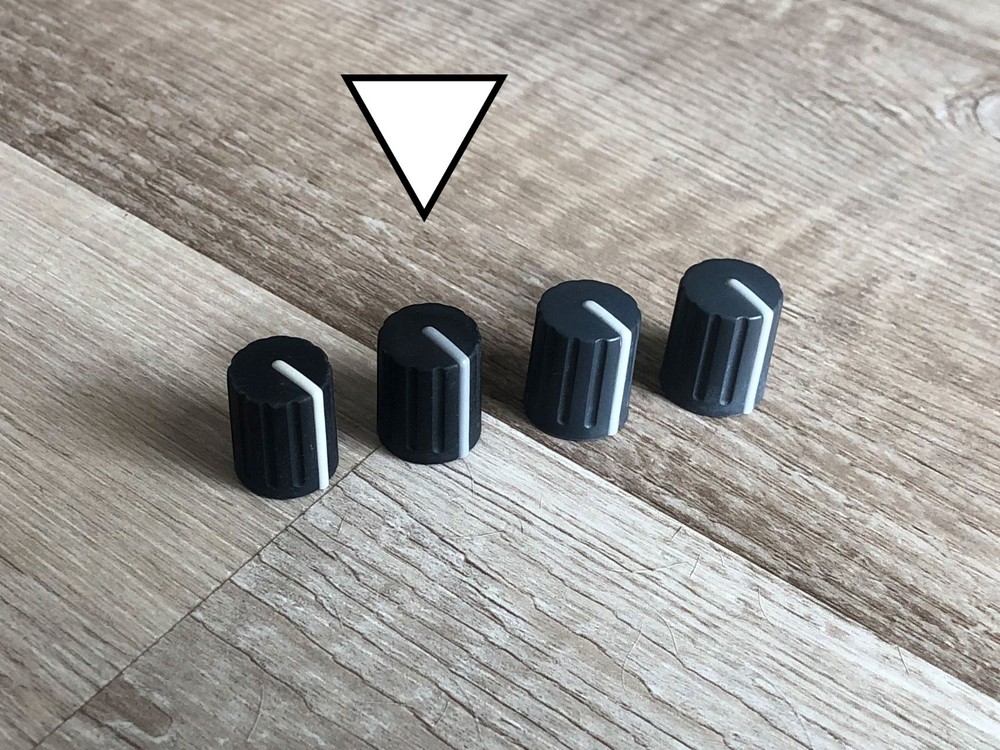 Access Virus OEM Knob / Knobs for Virus B/KB (Gray Stripe Variant / Later Bs)