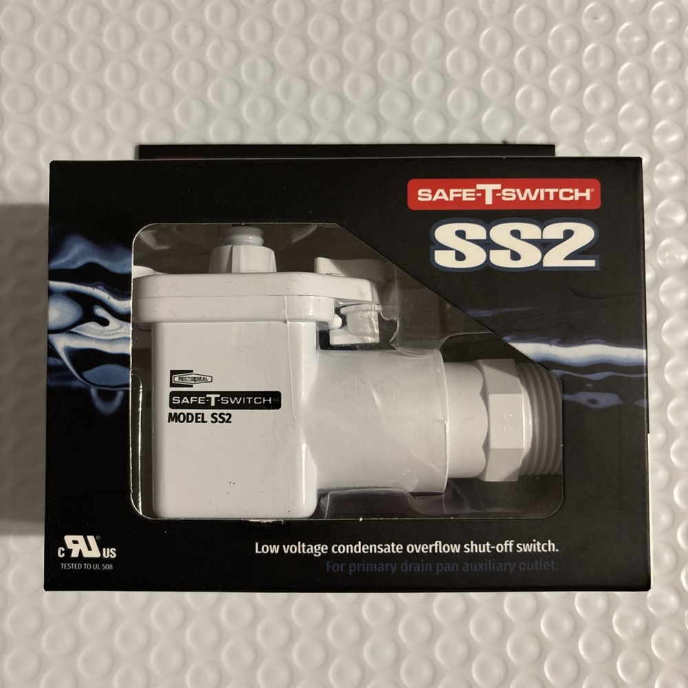 Rectorseal 97087 Low Voltage Condensate Overflow Shut Off Switch SS2