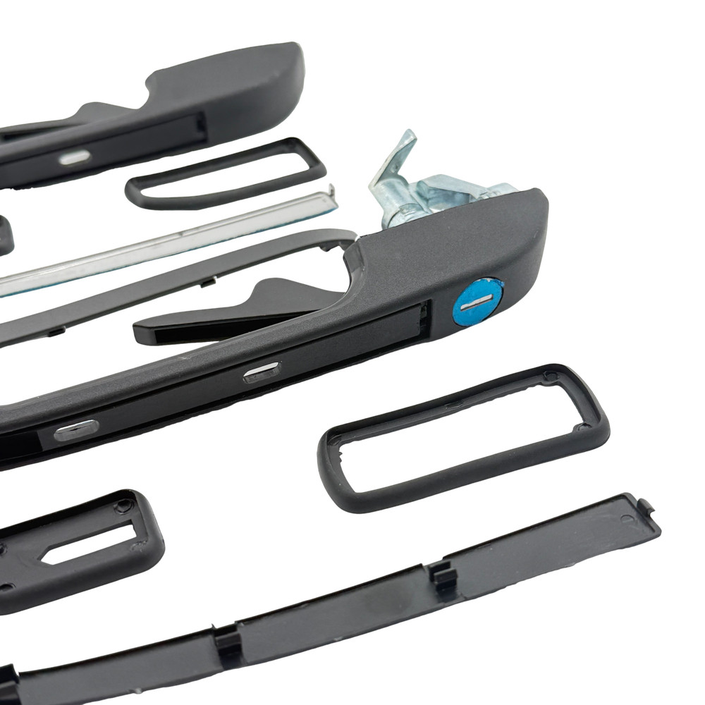 For 85-92 VW Golf Jetta MK2 Outer Door Handle Set Front Rear Left Right 4Pcs