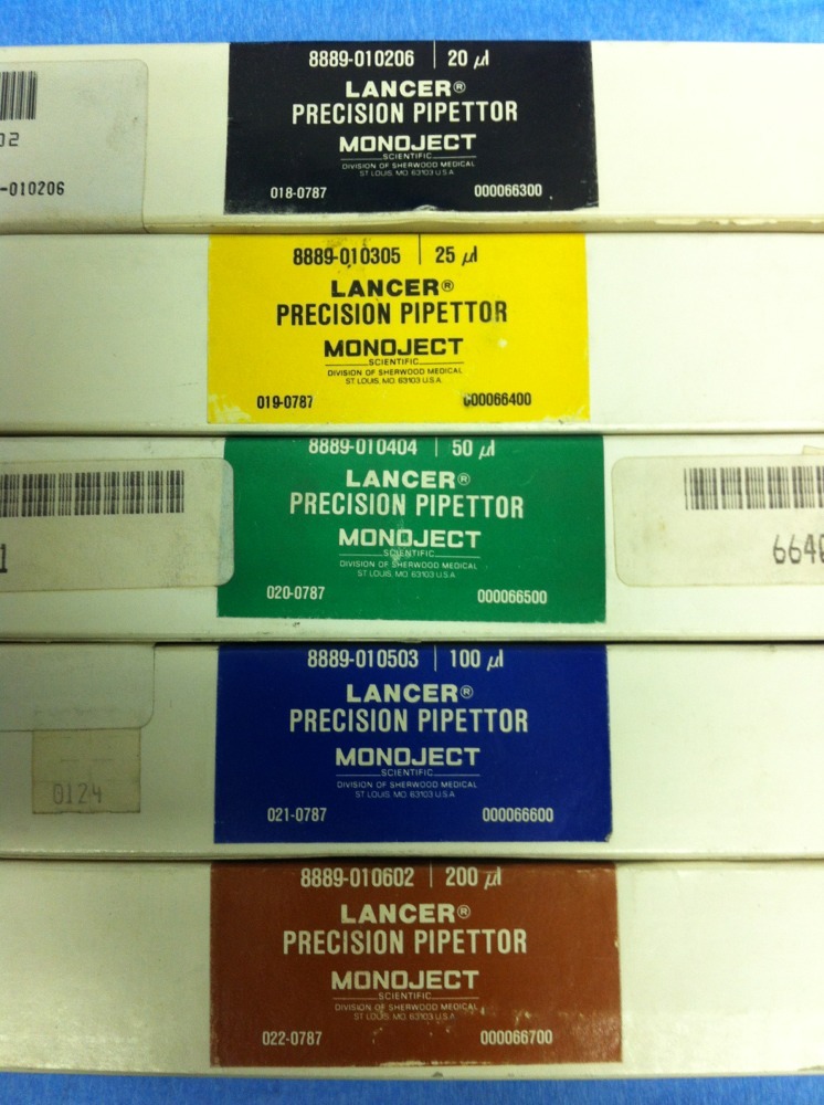 NEW LANCER Precision Pipettor 200 uL Automatic Pipette
