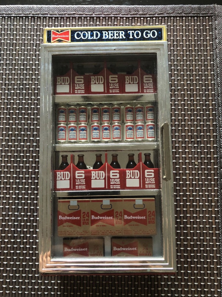 budweiser metal bank