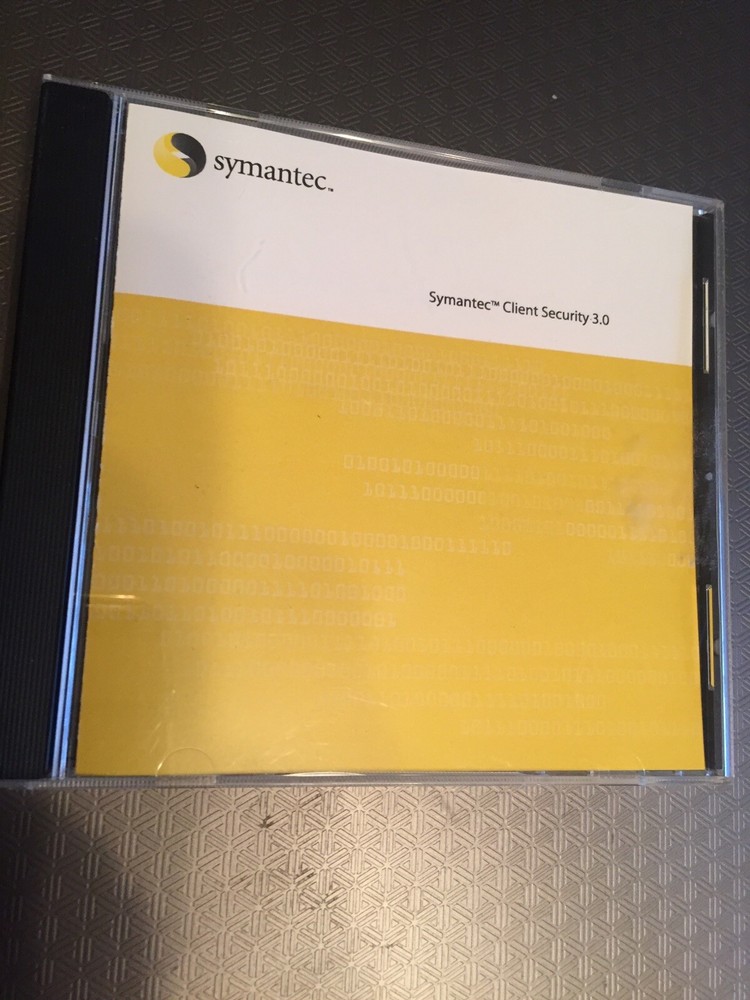 Symantec Client Security 3.0 Software