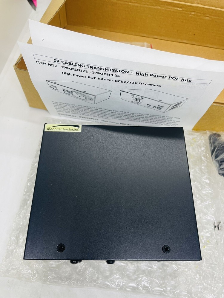 Speco Technologies IPPOESPL25 POE Splitter 25W