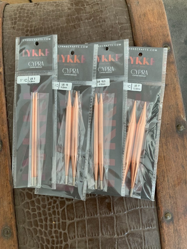 Lykke Cypra Interchangeable Needle Tips; 5"