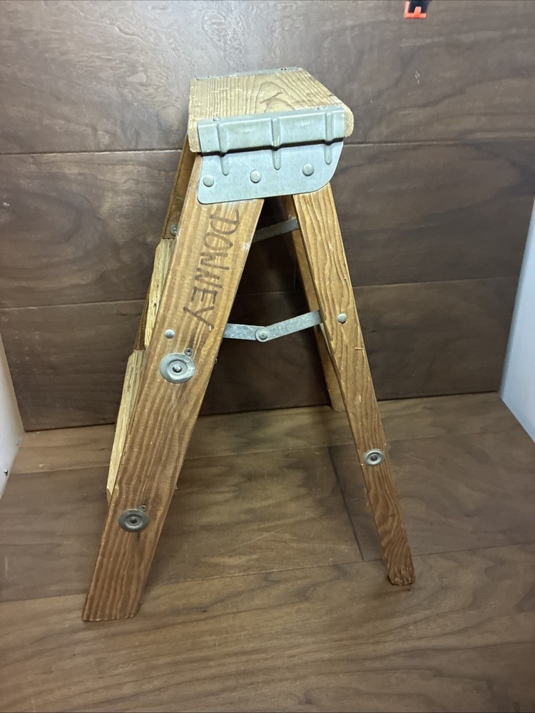 Vintage Wooden Step Ladder