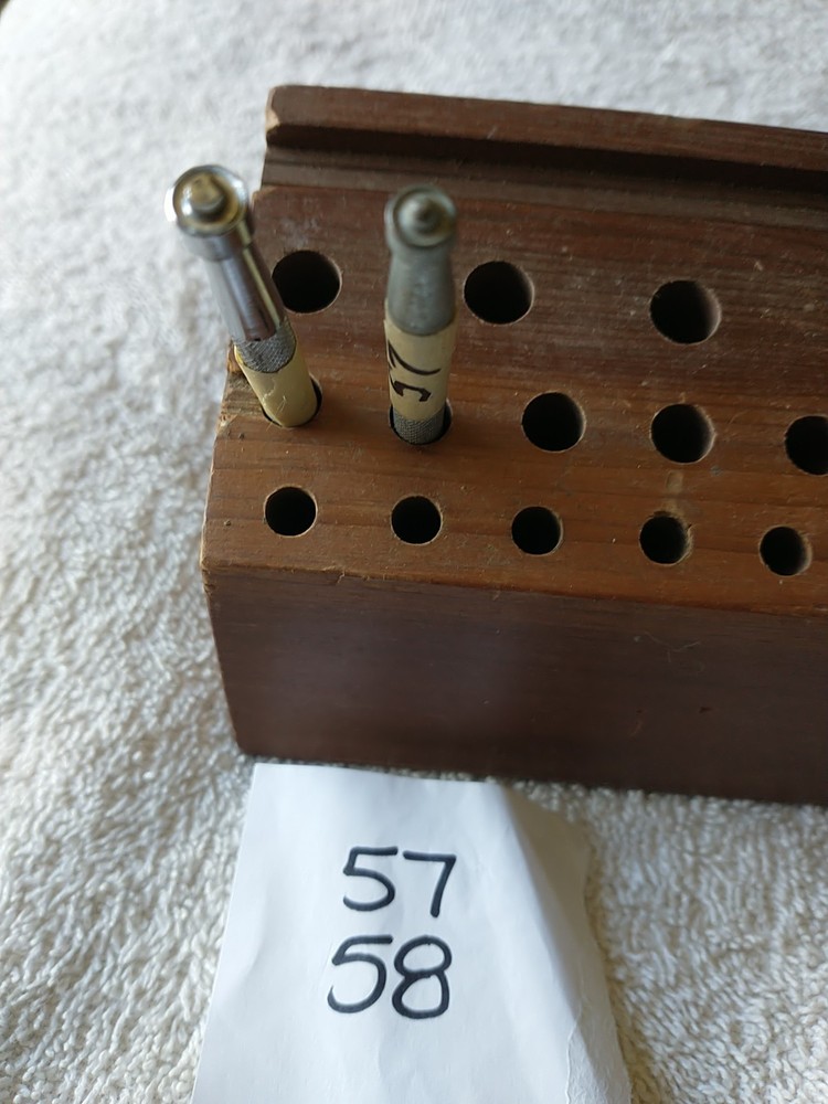 Vintage 2 Craftool Leather Hardware Setters #44