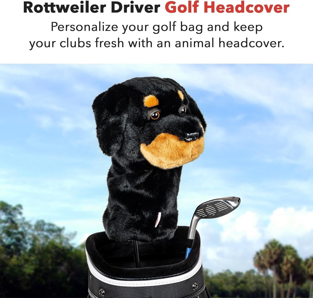 Daphne's Authentic Rottweiler Driver Headcover