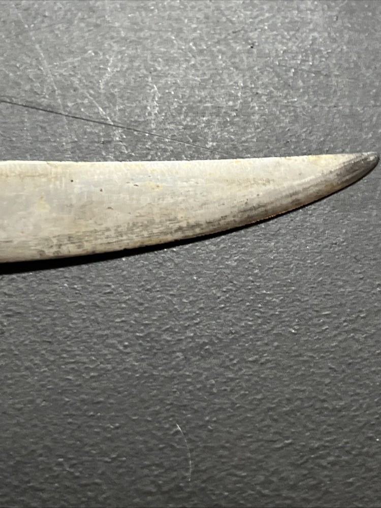 Old Primitive Forged Hand Made Knife 9” Blade